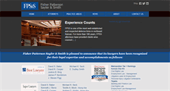 Desktop Screenshot of fisherpatterson.com